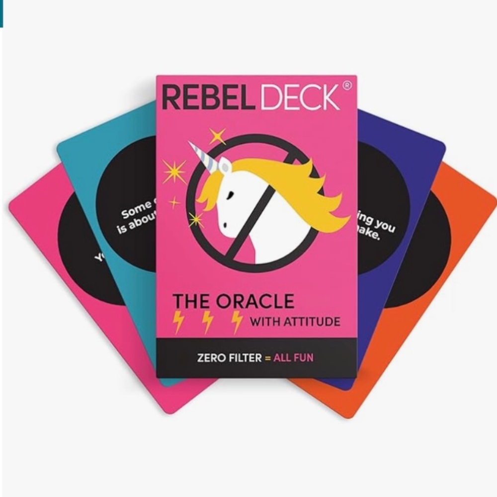 REBEL DECK - The Oracle with Attitude - Oracle Deck (60 carts)